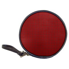 Metallic Mesh Screen 2-red Classic 20-cd Wallets by impacteesstreetweareight