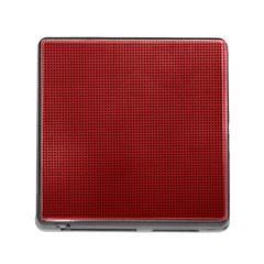 Metallic Mesh Screen 2-red Memory Card Reader (square 5 Slot) by impacteesstreetweareight