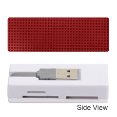 Metallic Mesh Screen 2-red Memory Card Reader (stick) by impacteesstreetweareight