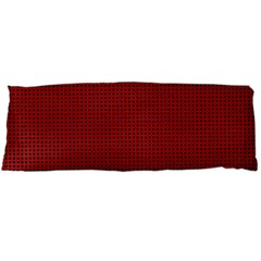 Metallic Mesh Screen 2-red Body Pillow Case (dakimakura) by impacteesstreetweareight