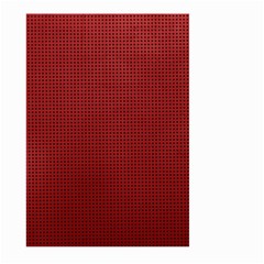 Metallic Mesh Screen 2-red Large Garden Flag (two Sides) by impacteesstreetweareight