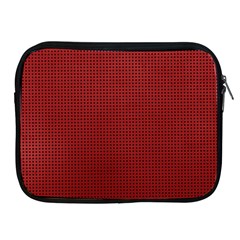 Metallic Mesh Screen 2-red Apple Ipad 2/3/4 Zipper Cases by impacteesstreetweareight