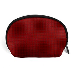 Metallic Mesh Screen 2-red Accessory Pouch (large) by impacteesstreetweareight