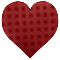 Metallic Mesh Screen 2-red Wooden Puzzle Heart by impacteesstreetweareight