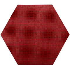 Metallic Mesh Screen 2-red Wooden Puzzle Hexagon by impacteesstreetweareight