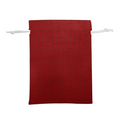 Metallic Mesh Screen 2-red Lightweight Drawstring Pouch (l) by impacteesstreetweareight