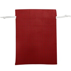 Metallic Mesh Screen 2-red  Lightweight Drawstring Pouch (xl) by impacteesstreetweareight