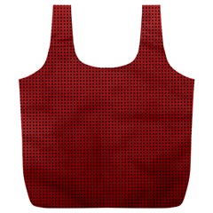 Metallic Mesh Screen 2-red Full Print Recycle Bag (xxl) by impacteesstreetweareight