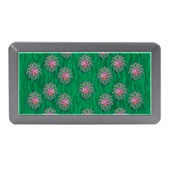 Lotus Bloom In The Blue Sea Of Peacefulness Memory Card Reader (mini) by pepitasart