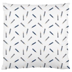 Gray Pencils On A Light Background Standard Flano Cushion Case (two Sides) by SychEva