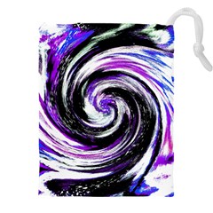 Canvas-acrylic-digital-design Drawstring Pouch (4xl) by Amaryn4rt