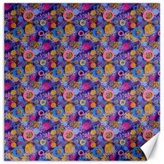 Multicolored Circles And Spots Canvas 20  X 20 