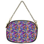 Multicolored Circles And Spots Chain Purse (One Side) Front