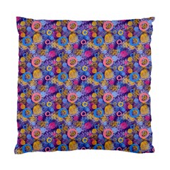 Multicolored Circles And Spots Standard Cushion Case (one Side) by SychEva