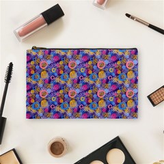 Multicolored Circles And Spots Cosmetic Bag (medium) by SychEva