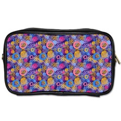 Multicolored Circles And Spots Toiletries Bag (one Side) by SychEva