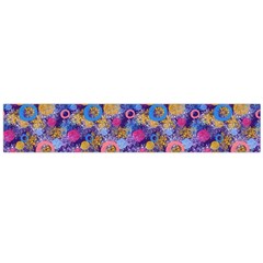 Multicolored Circles And Spots Large Flano Scarf  by SychEva