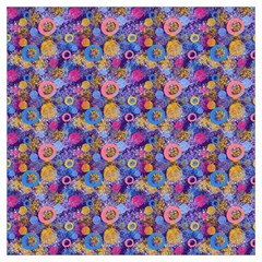 Multicolored Circles And Spots Lightweight Scarf 