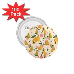 Yellow Juicy Pears And Apricots 1 75  Buttons (100 Pack)  by SychEva