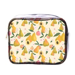 Yellow Juicy Pears And Apricots Mini Toiletries Bag (one Side) by SychEva