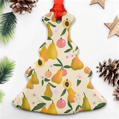 Yellow Juicy Pears And Apricots Ornament (christmas Tree)  by SychEva