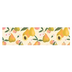 Yellow Juicy Pears And Apricots Satin Scarf (oblong) by SychEva