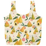 Yellow Juicy Pears And Apricots Full Print Recycle Bag (XXXL) Front