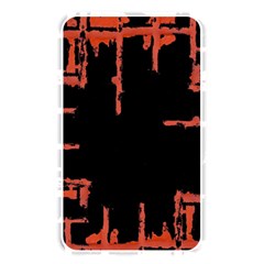 Red And Black Abstract Grunge Print Memory Card Reader (rectangular) by dflcprintsclothing