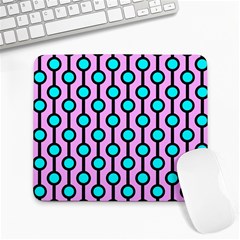 A Chain Of Blue Circles Large Mousepads by SychEva