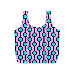 A Chain Of Blue Circles Full Print Recycle Bag (s) by SychEva