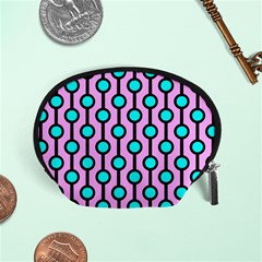 A Chain Of Blue Circles Accessory Pouch (small) by SychEva