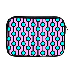 A Chain Of Blue Circles Apple Macbook Pro 17  Zipper Case