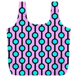 A Chain Of Blue Circles Full Print Recycle Bag (XXL) Front