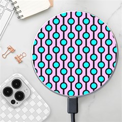 A Chain Of Blue Circles Wireless Charger by SychEva