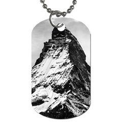 Matterhorn-switzerland-mountain Dog Tag (one Side)