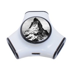 Matterhorn-switzerland-mountain 3-port Usb Hub by Amaryn4rt