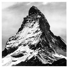 Matterhorn-switzerland-mountain Wooden Puzzle Square by Amaryn4rt