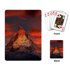 Switzerland-zermatt-mountains-snow- Playing Cards Single Design (rectangle)