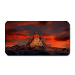 Switzerland-zermatt-mountains-snow- Medium Bar Mats by Amaryn4rt