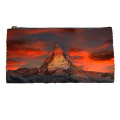 Switzerland-zermatt-mountains-snow- Pencil Case by Amaryn4rt