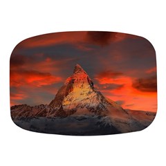 Switzerland-zermatt-mountains-snow- Mini Square Pill Box by Amaryn4rt