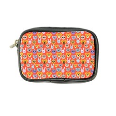 Cute Faces Of Dogs And Cats With Glasses Coin Purse