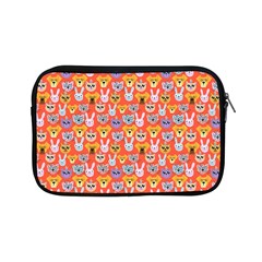 Cute Faces Of Dogs And Cats With Glasses Apple iPad Mini Zipper Cases