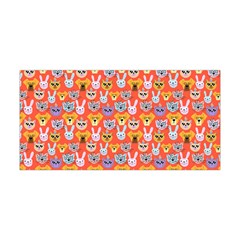 Cute Faces Of Dogs And Cats With Glasses Yoga Headband