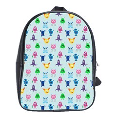 Funny Monsters School Bag (large) by SychEva