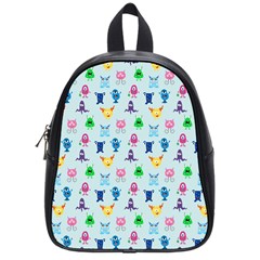 Funny Monsters School Bag (small) by SychEva