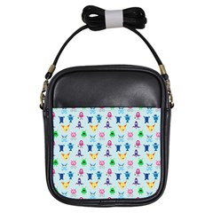 Funny Monsters Girls Sling Bag by SychEva