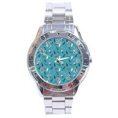 Manicure Supplies  Nail Polish Stainless Steel Analogue Watch by SychEva