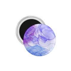 Purple And Blue Alcohol Ink  1 75  Magnets by Dazzleway