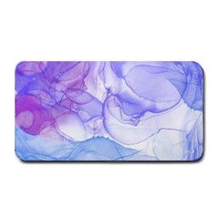 Purple And Blue Alcohol Ink  Medium Bar Mats by Dazzleway